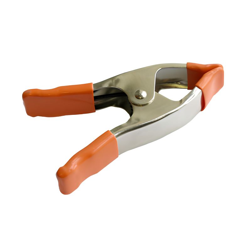 Pinza Metálica con Asa y Punta de Goma 100mm Ferrotech - 22452