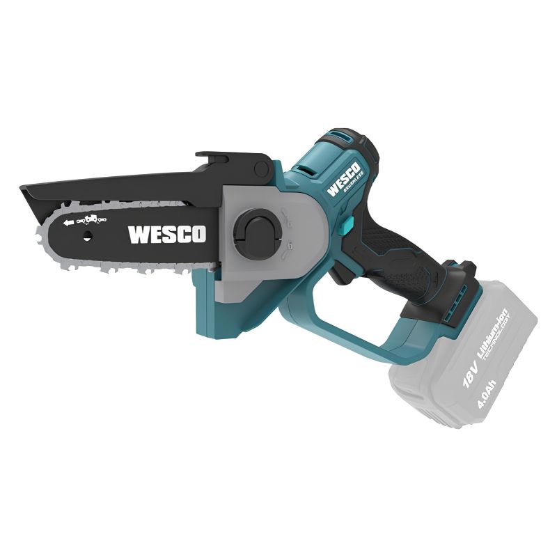 Sierra Podadora a Batería WESCO WS8305.9 18 V Brushless 12 cm