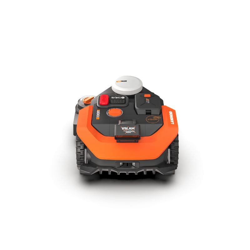 Robot Cortacésped WORX Landroid Vision Cloud WR308E 800 m² RTK sin Cable Perimetral