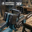 Motosierra a Batería WESCO WS8303 2 x 18 V 30 cm con 2 Baterías 4,0 Ah y Cargador Doble