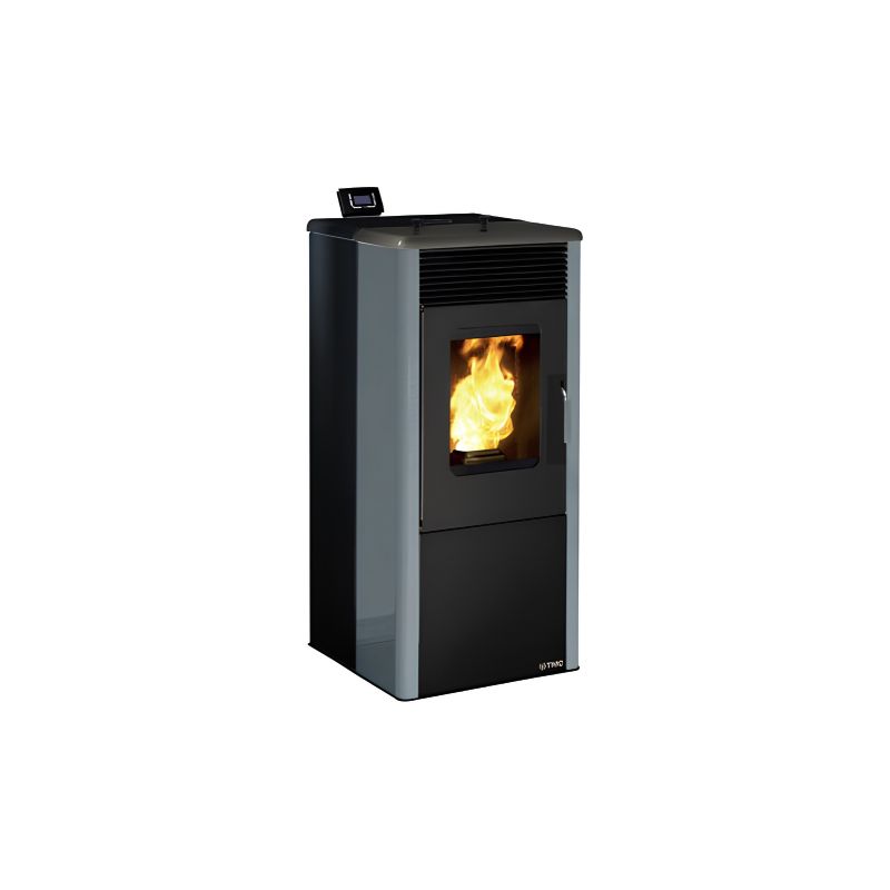 Estufa de Pellet TMC 810 Elegance Negro / Gris 8,10 kW WiFi - 148137