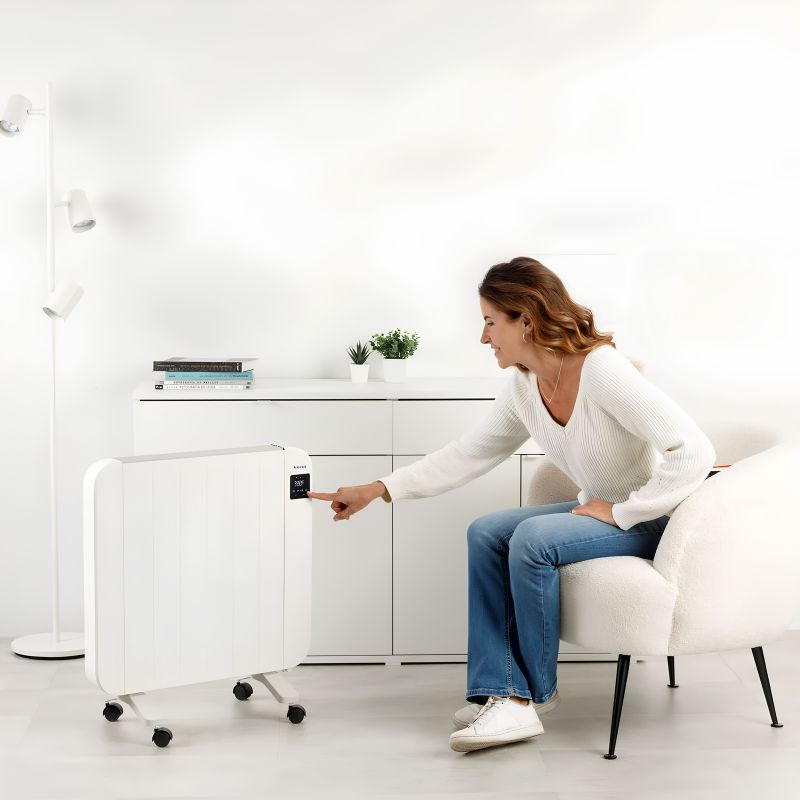 Radiador eléctrico Taurus Nepal 1500 1500 W Inverter 6 elementos IP24