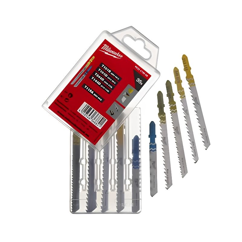Juego de 35 Seguetas Milwaukee con Anclaje en T para Madera y Metal - Ref. 4932479088
