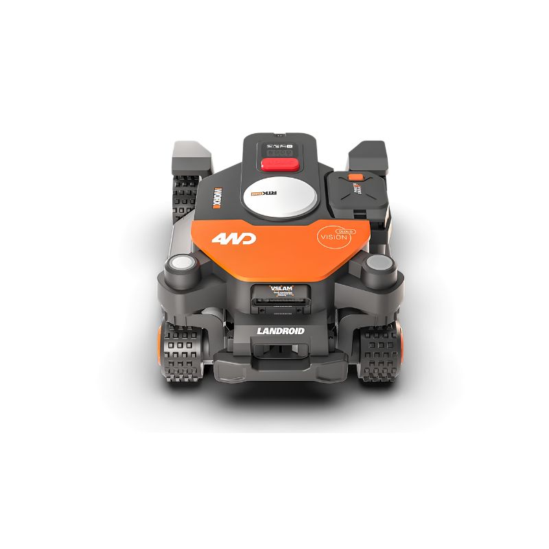 Robot Cortacésped WORX Landroid Vision Cloud 4WD WR340E 20 V para hasta 600 m²