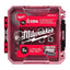 Juego Milwaukee de Carraca Compacta 1/4", Vasos y Puntas SHOCKWAVE™ 25 Piezas PACKOUT™ - Ref. 4932499470