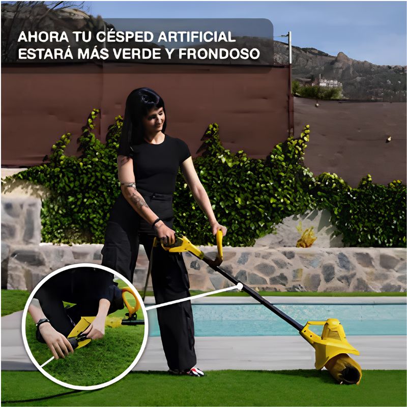 Peinadora y barredora Garland ROLL&COMB 131 E-V26 300 W