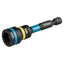 Llave de vaso desmontable Makita Impact Black E-29789 8/10 x 65 mm 1/4" magnética 2 en 1