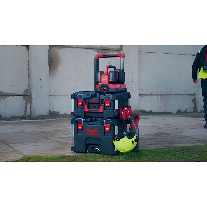Soporte con 3 ganchos Milwaukee PACKOUT™ para cajas de herramientas - Ref. 4932498650
