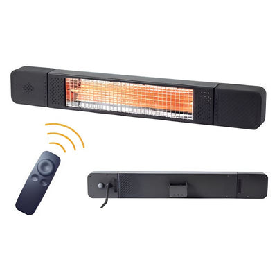 Calefactor Infrarrojo Metalworks MW CR25 1500 W con Mando a Distancia IP65