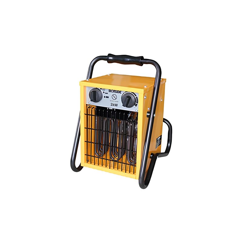 Calefactor Profesional Ironside 2000 W con Termostato, Soporte y Asa de Transporte - 9692047