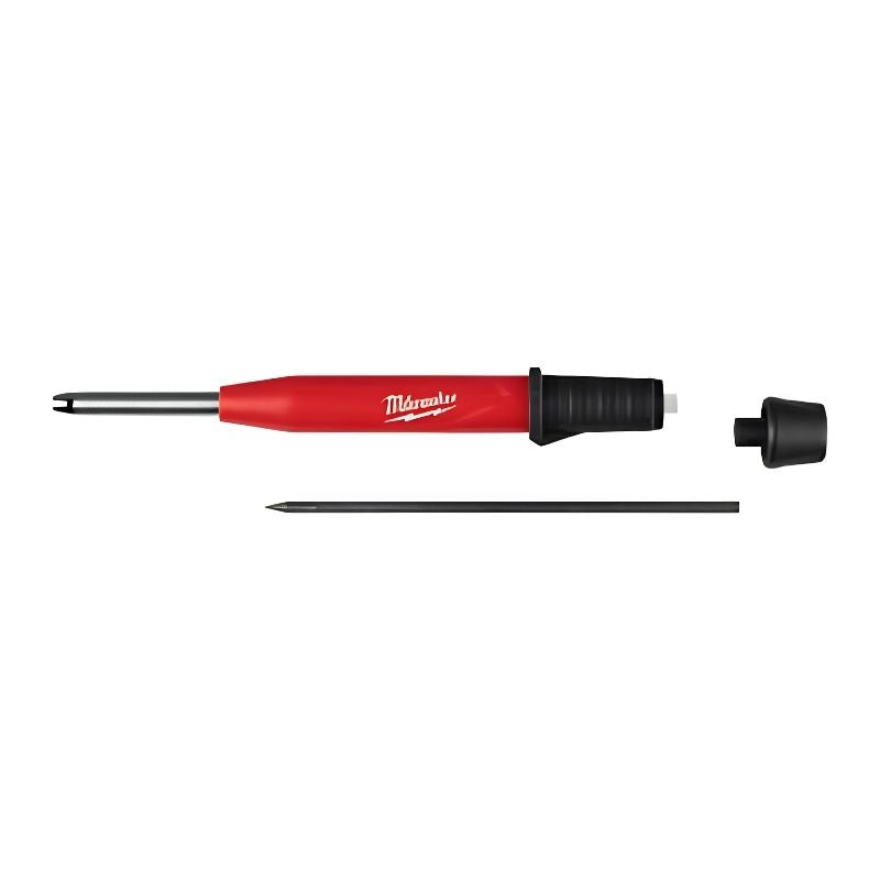 Portaminas para Construcción Milwaukee con 10 Minas de Grafito 2,8 mm - Ref. 4932501156