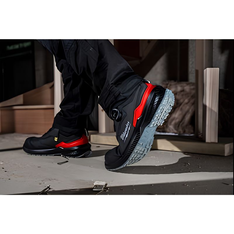 Zapato de Seguridad Milwaukee FLEXTRED™ BOA® S1PS ESD SC FO SR Negro Talla 38 - Ref. 4932498082