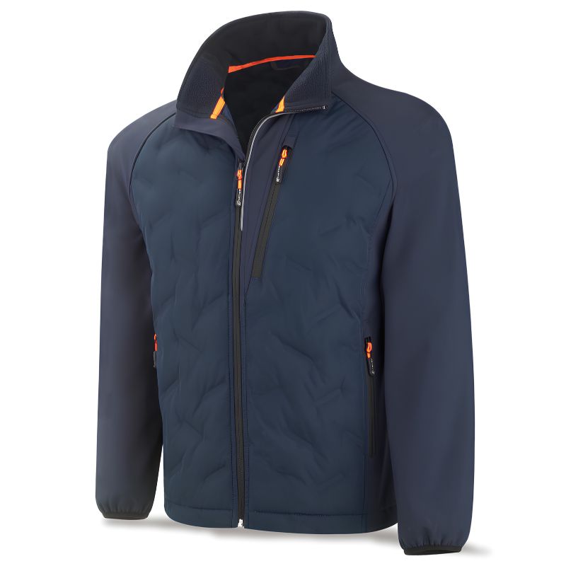 Chaqueta Softshell Azul Marino New Opal Marca Protección Laboral - 288CSHUAM
