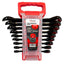 Juego 8 llaves Combinadas con Carraca 8-22mm Cromo Vanadio Ferrotech - 28465