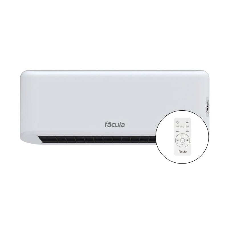 Calefactor Split Cerámico Programable Fácula Halcón HALCON2000 2000 W con Mando
