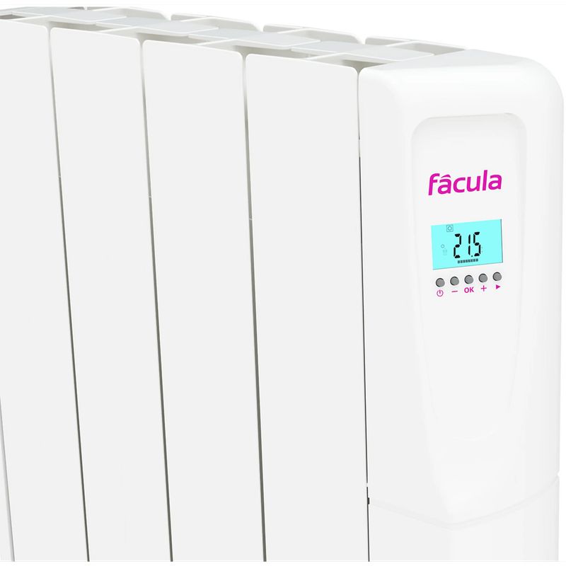 Emisor térmico fluido Fácula Serie Z Z0750AD 750 W digital programable blanco