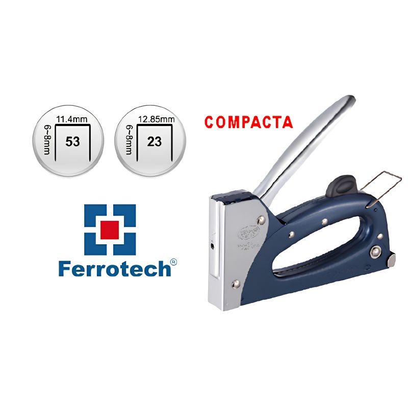 Grapadora Metálica 53/23  Ferrotech - 27883