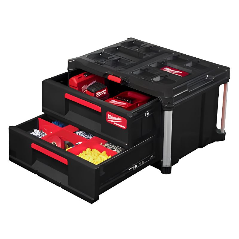 Cajonera Milwaukee PACKOUT™ de 2 Cajones - Ref. 4932472129