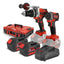 Set 18V Taladro Percutor + Atornillador de Impacto Stayer - 1.2906