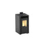 Estufa Pellet LUX 9 kW Negra Solzaima - 23044156