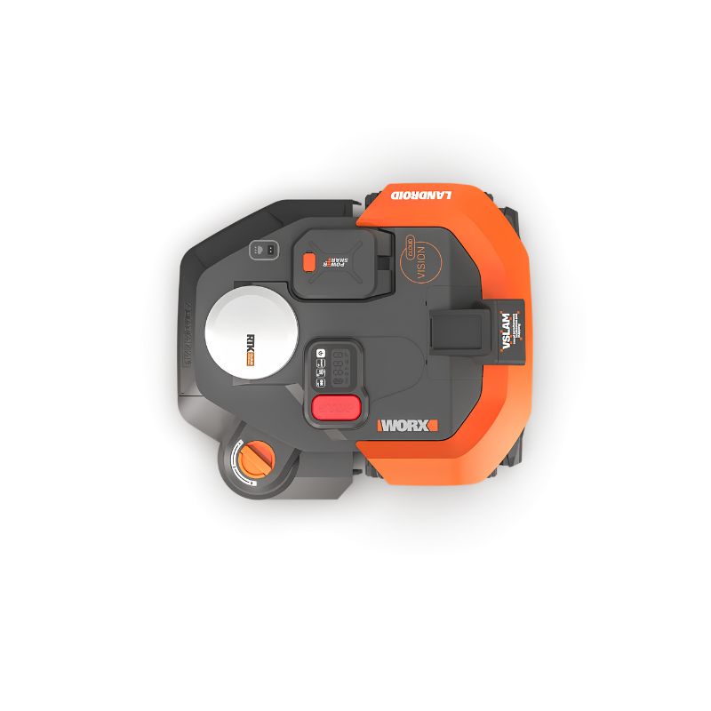 Robot Cortacésped WORX Landroid Vision Cloud WR318E 1800 m² RTK sin Cable Perimetral