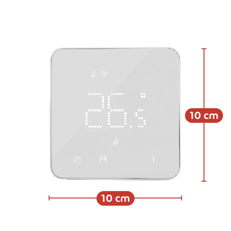 Termostato WiFi Inteligente Energeeks Phoenix II - Control Remoto, Programación Semanal y Alexa/Google Home