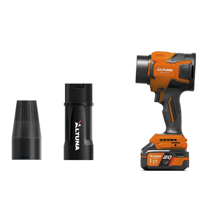 Soplador a Batería Altuna AS01 21 V 4 Ah 55 m/s Brushless