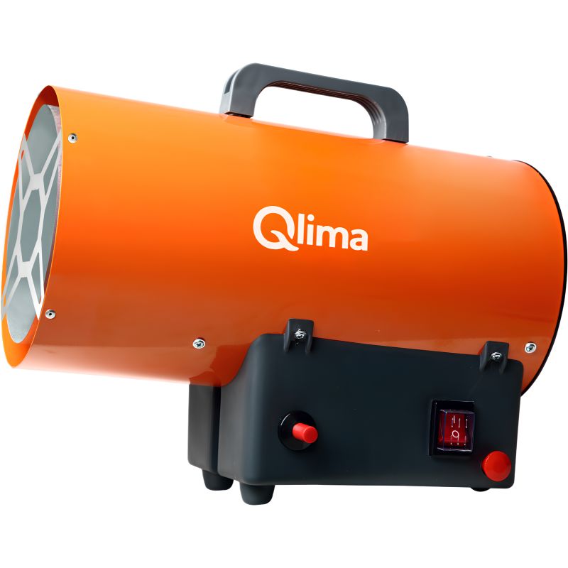 Cañón de Aire Forzado a Gas Qlima GFA 1015-G38 15 kW con 2 Reguladores