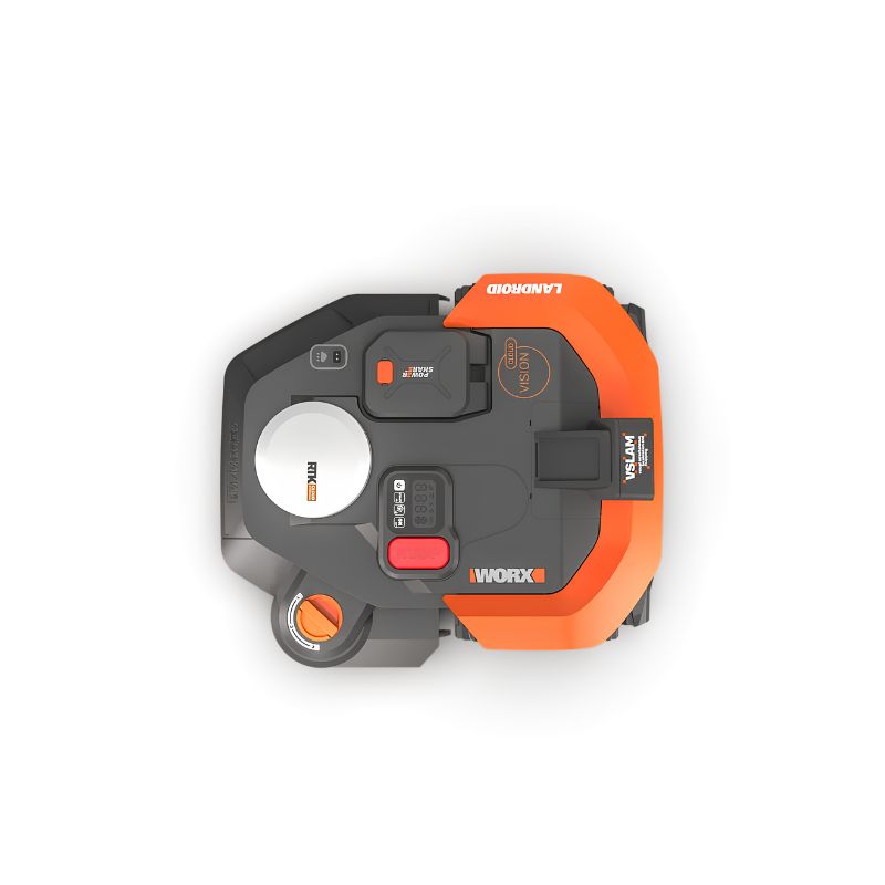Robot Cortacésped WORX Landroid Vision Cloud WR312E 1200 m² RTK sin Cable Perimetral