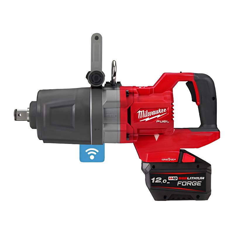 Llave de impacto Milwaukee M18 FUEL™ ONE-KEY™ 1″ con empuñadura en D y eje extendido corto M18 ONEFHIWF1DS