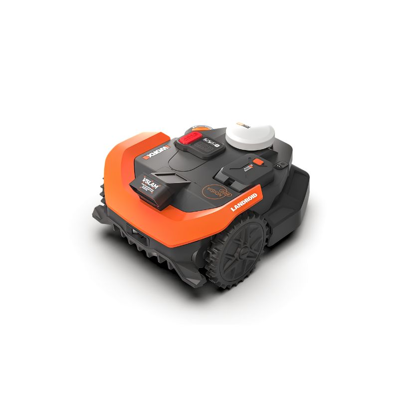 Robot Cortacésped WORX Landroid Vision Cloud WR312E 1200 m² RTK sin Cable Perimetral