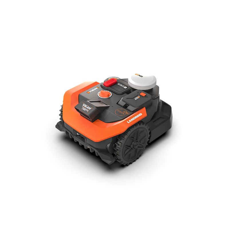 Robot Cortacésped WORX Landroid Vision Cloud WR308E 800 m² RTK sin Cable Perimetral