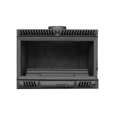 Insert de Leña Hualge Insert 800 A E064/H064 12 kW (8-18 kW) de Fundición