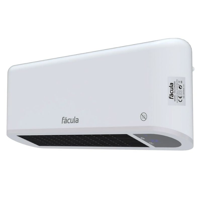 Calefactor Split Cerámico Programable Fácula Halcón HALCON2000 2000 W con Mando