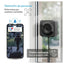 Cámara de Vigilancia WiFi para Ventana Garza Vesper 2K 1296p con Reloj Digital - Ref. 401713C