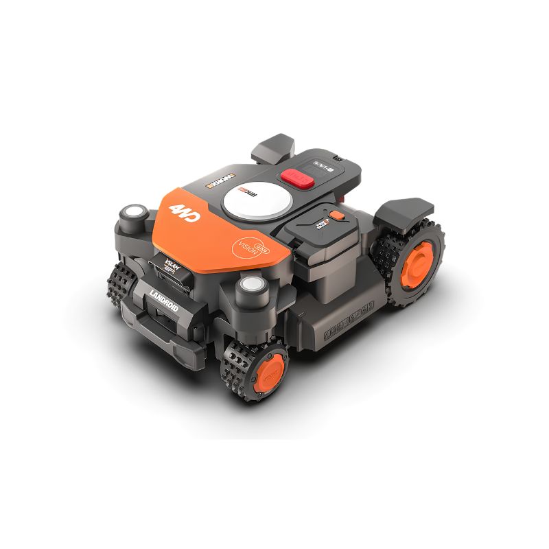 Robot Cortacésped WORX Landroid Vision Cloud 4WD WR341E 1000 m² RTK sin Cable Perimetral