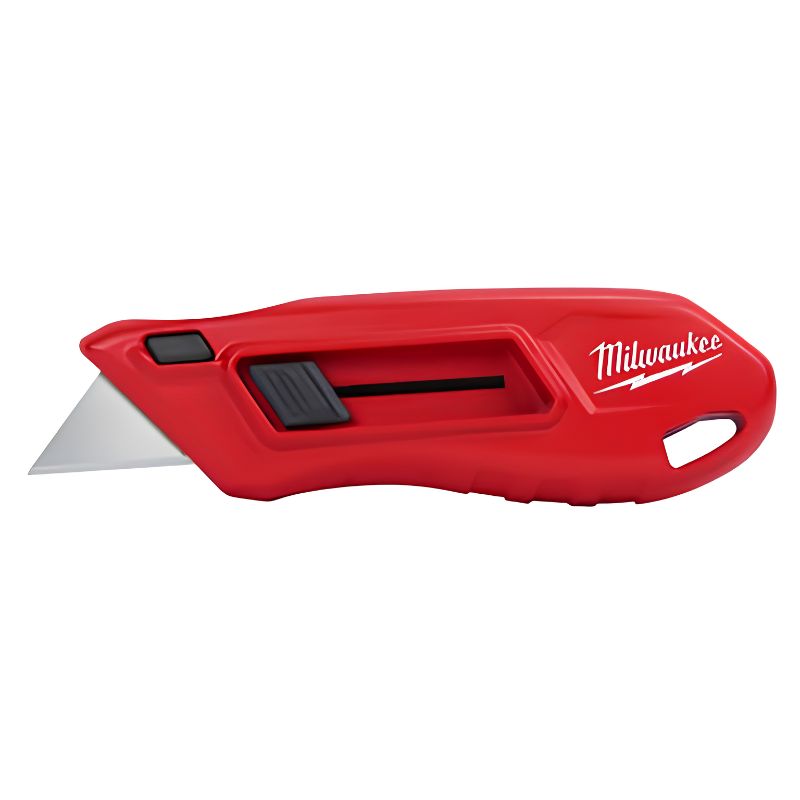 Cuchillo Retráctil Compacto Milwaukee con Pelacables y Almacenamiento de Hojas - Ref. 4932492379