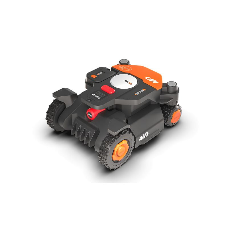 Robot Cortacésped Worx Landroid Vision Cloud 4WD WR342E 2000 m² RTK sin Cable Perimetral