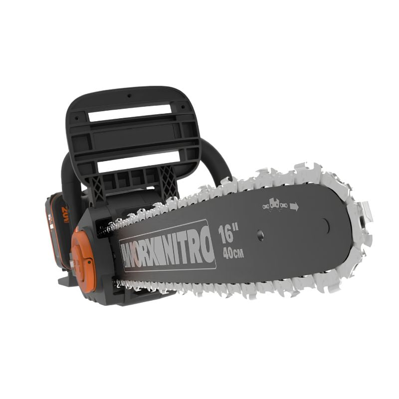 Motosierra a Batería WORX WG385E PowerShare 40 V 40 cm Brushless con 2 Baterías 4,0 Ah y Cargador