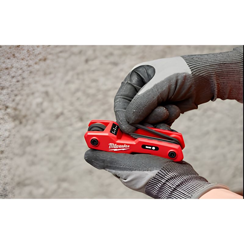 Juego de 8 Llaves Allen Plegables Milwaukee Métricas - Ref. 4932480978