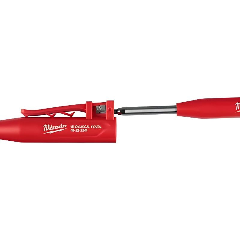 Portaminas para Construcción Milwaukee con 10 Minas de Grafito 2,8 mm - Ref. 4932501156