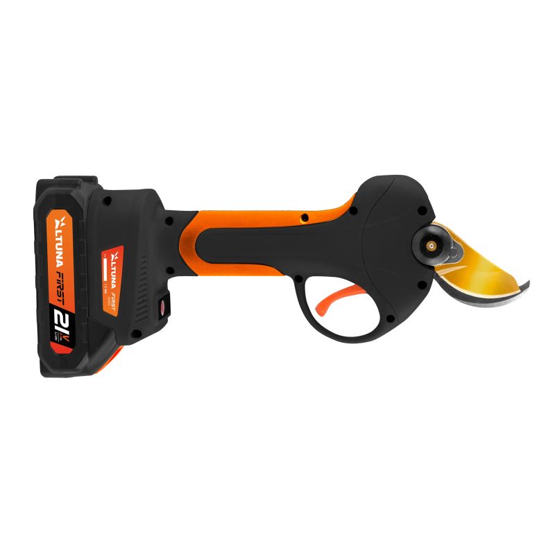 Tijera de poda a batería ALTUNA AF37 37 mm 21 V 500 W Brushless + 2 baterías 2,5 Ah
