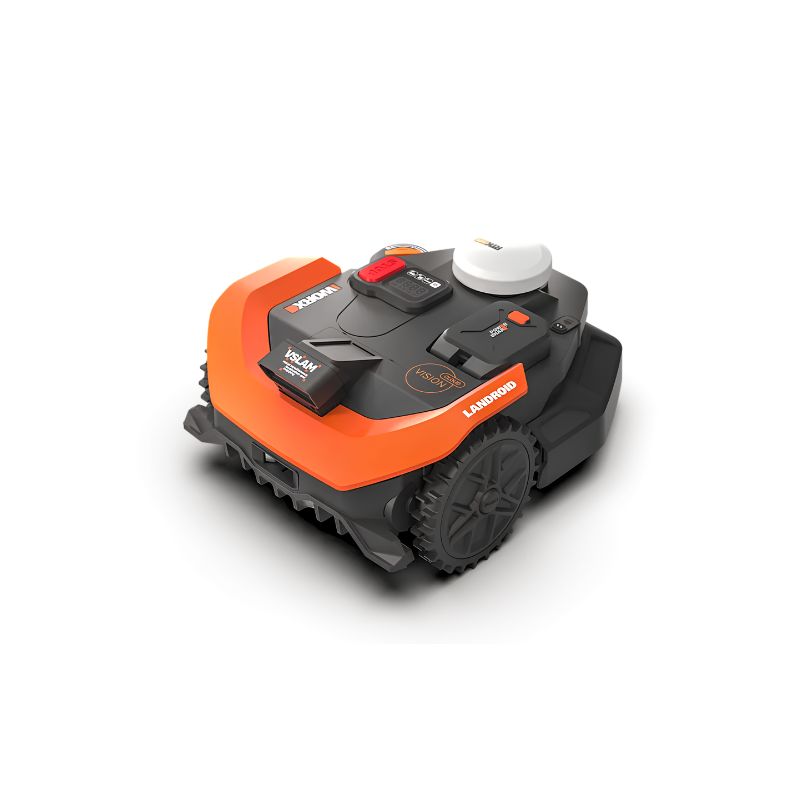Robot Cortacésped WORX Landroid Vision Cloud WR318E 1800 m² RTK sin Cable Perimetral