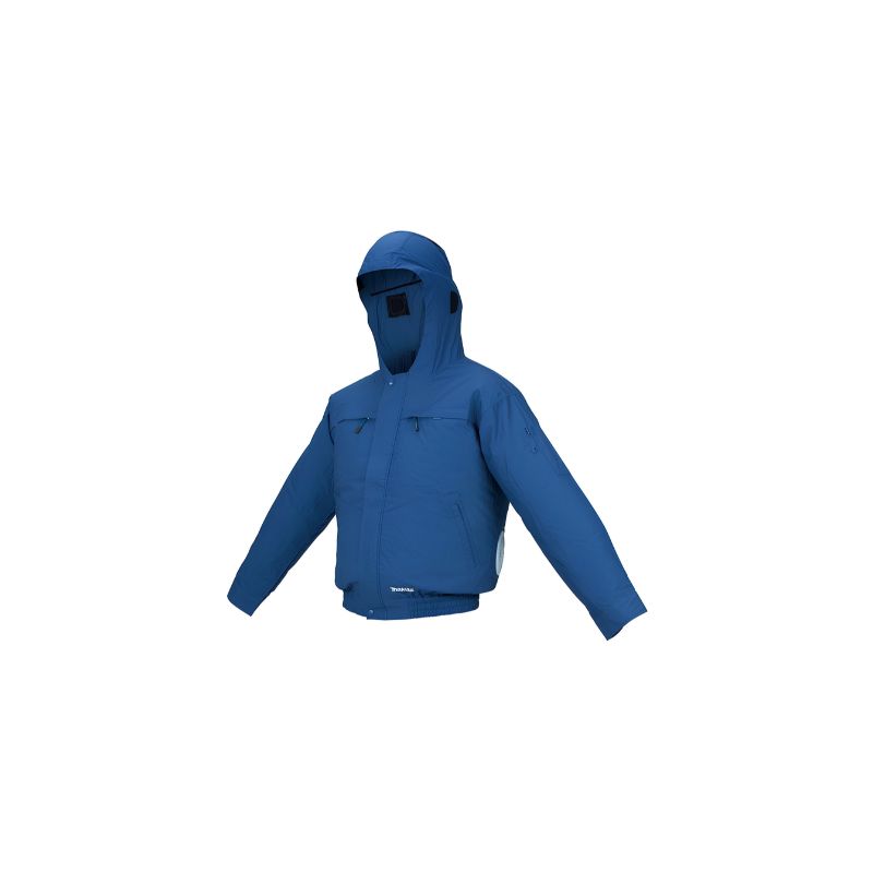 MAKITA DFJ305ZL Chaqueta ventilada 18V titanio capucha *******************************