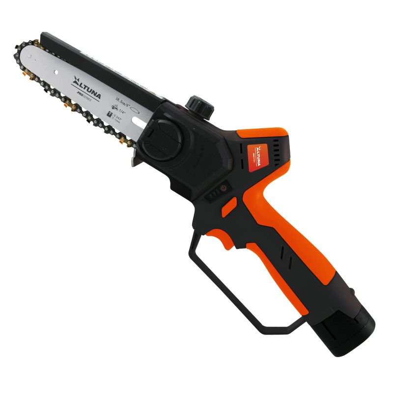 Motosierra de poda a batería Altuna AB151 TITANIO 16,8 V 2,5 Ah 500 W - Espada 150 mm