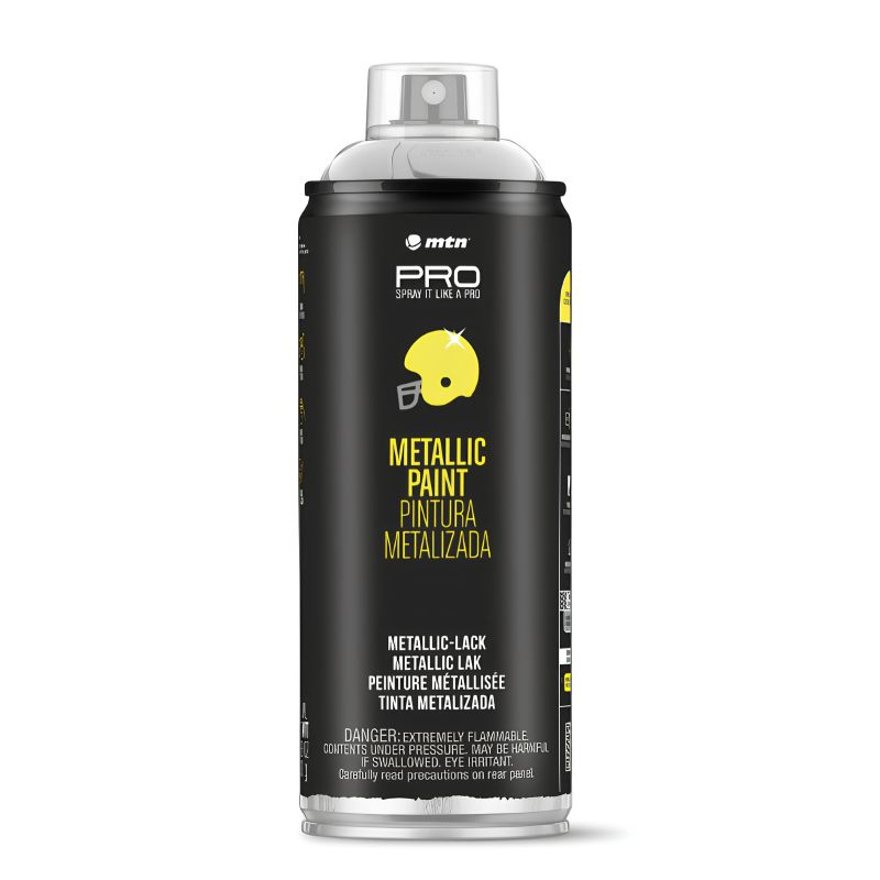 Pintura Metalizada en Spray Oro R-1036 400ml Montana Colors - EX014PR1036