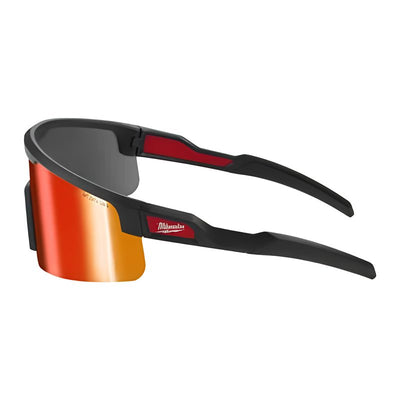 Gafas de Seguridad de Gran Formato Rojo Espejado Milwaukee - 4932500723