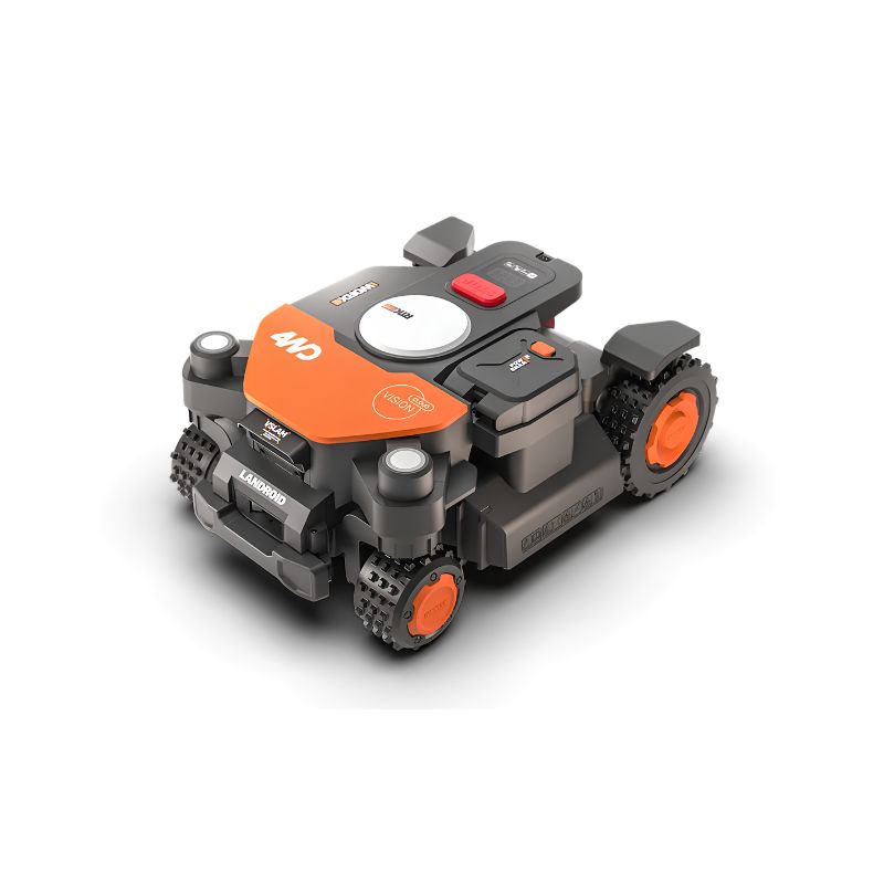 Robot Cortacésped WORX Landroid Vision Cloud 4WD WR341E 1000 m² RTK sin Cable Perimetral