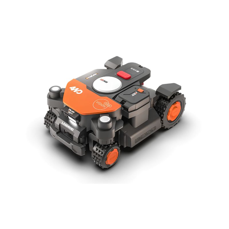 Robot Cortacésped Worx Landroid Vision Cloud 4WD WR344E 4000 m² RTK 4x4