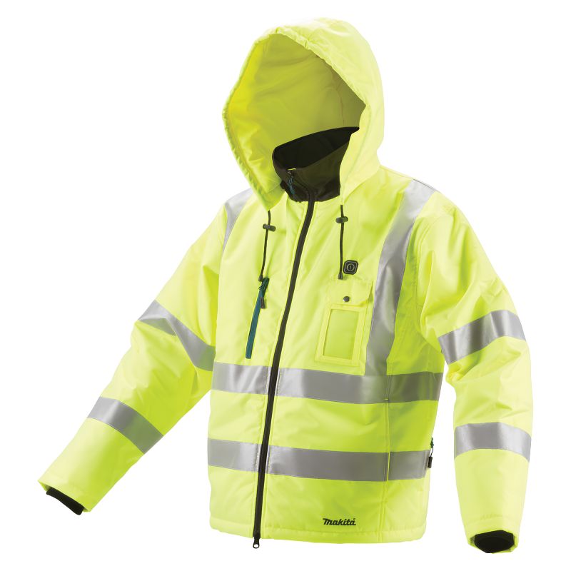 Chaqueta Calefactable Alta Visibilidad LXT 18V Makita - DCJ206